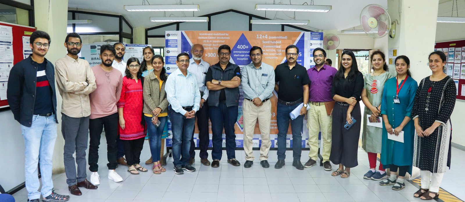 The Bajaj CSR Grantees along with the Bajaj Auto CSR Team and Venture Center Team