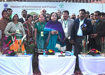 Green Haat was inaugurated by Ms Jayanthi Natrajan, union minister for environment and forests