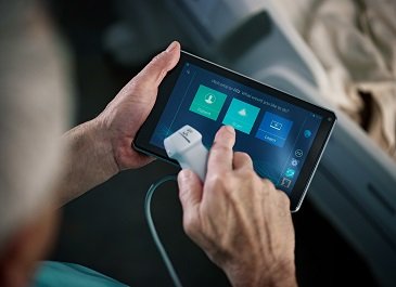 The iViz represents the next generation architecture and platform for Fujifilm's integration of ultrasound with medical IT (Photo: Business Wire)
