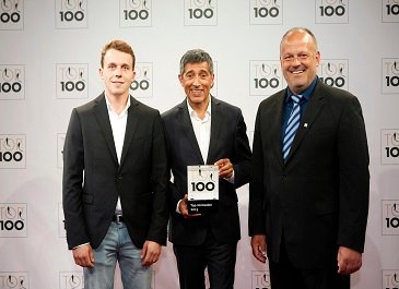 IKA-Werke is "Top 100 Innovator" for the third time in a row