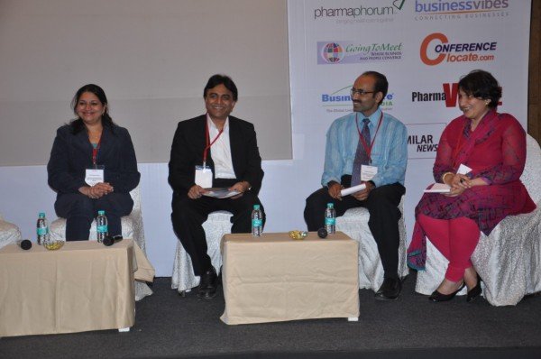 Parminder Kaur, owner, Regulatory Affairs and PhV consultant, RegPak BioPharma Consulting; Dr. V.G Somani, Deputy Drugs Controller India; Bobby George, assistant vice president and head Regulatory Affairs, Reliance Life Sciences; Yasmin Shenoy. director- 