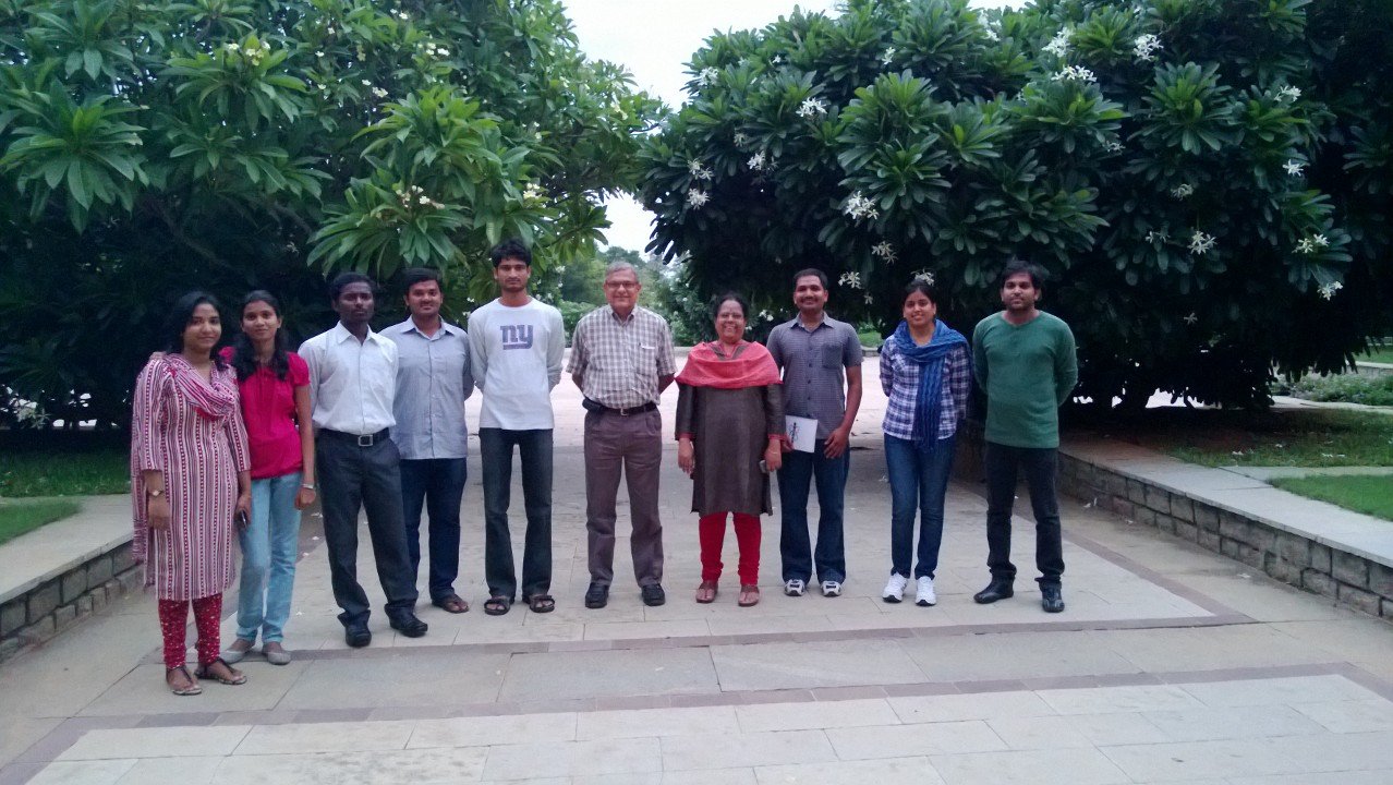 Dr Ashwini Nangia and his team