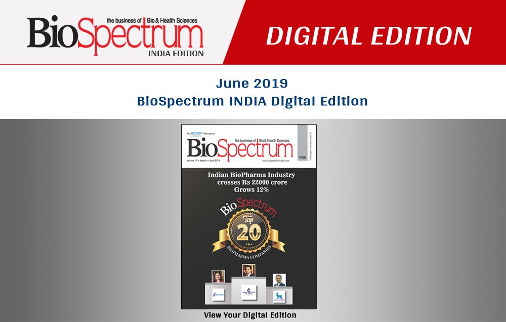 BioSpectrum India June 2019 Cover