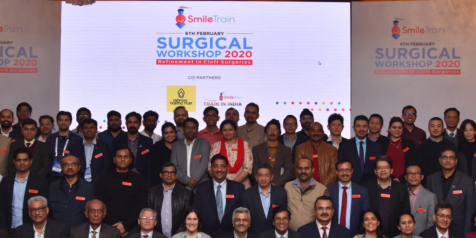 Global and Indian surgeons conduct a live surgical demonstration on cleft reparative surgery in association with Smile Train in Delhi