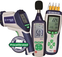 The "Be Sense-ible" line from Cole-Parmer contains a full range of environmental and temperature instruments 