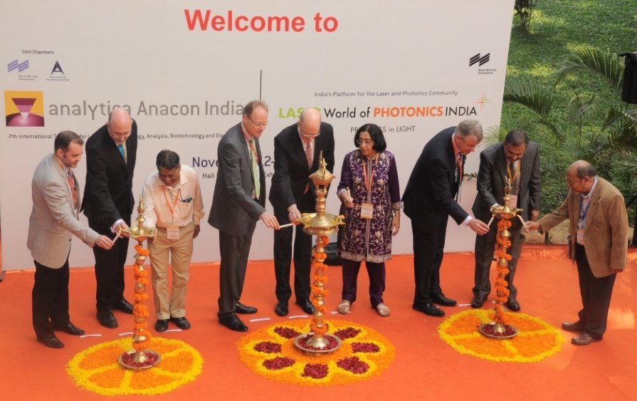 The 7th edition of analytica Anacon India 2013, jointly organized by Messe MÃ¼nchen International (MMI) and Indian Analytical Instruments Association (IAIA) and 2nd edition of LASER World of PHOTONICS INDIA 2013, commenced today with an unprecedented numb