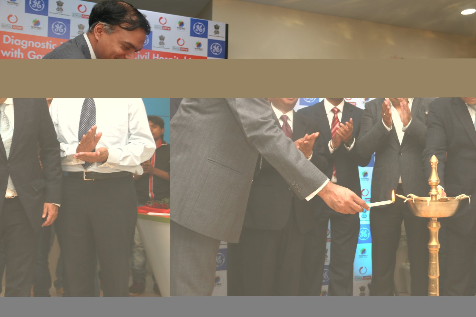 Inauguration of Ensocare, GE Wipro country's largest healthcare project at Pune
