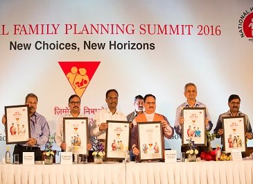 Shri JP Nadda, Union Minister of Health and Family Welfare during the inauguration of The National Family Planning Summit 2016 