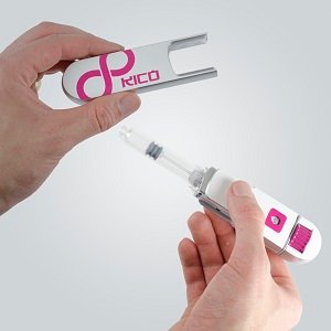 KiCoPen device is designed to capture the exact dose delivered and send the information to an associated smartphone app