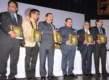 The eminent physicians who were felicitated with Dr Jivraj Mehta Award during the event 