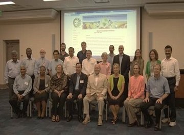 Participants of the global expert consultation workshop on 'One Agriculture-One Science: A Global Education Consortium' held at the University of Florida, Gainesville on July 17-18, 2014
