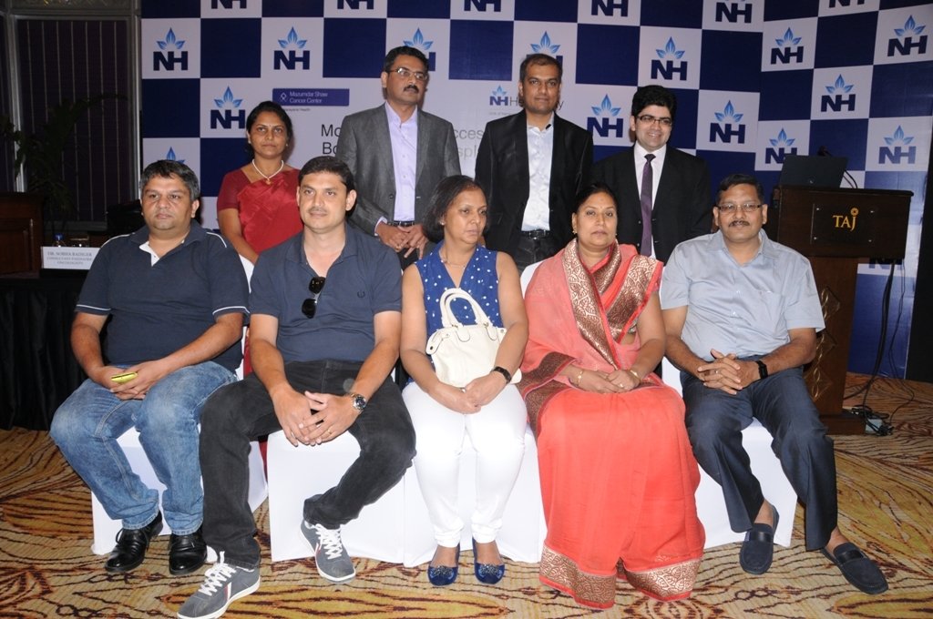 patientstreated for blood cancers with doctors from narayana health city