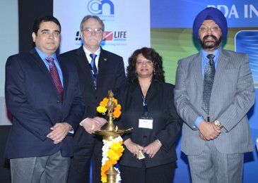 Richard Johnson-during the Inaugural Convention with other professionals, at Mumbai