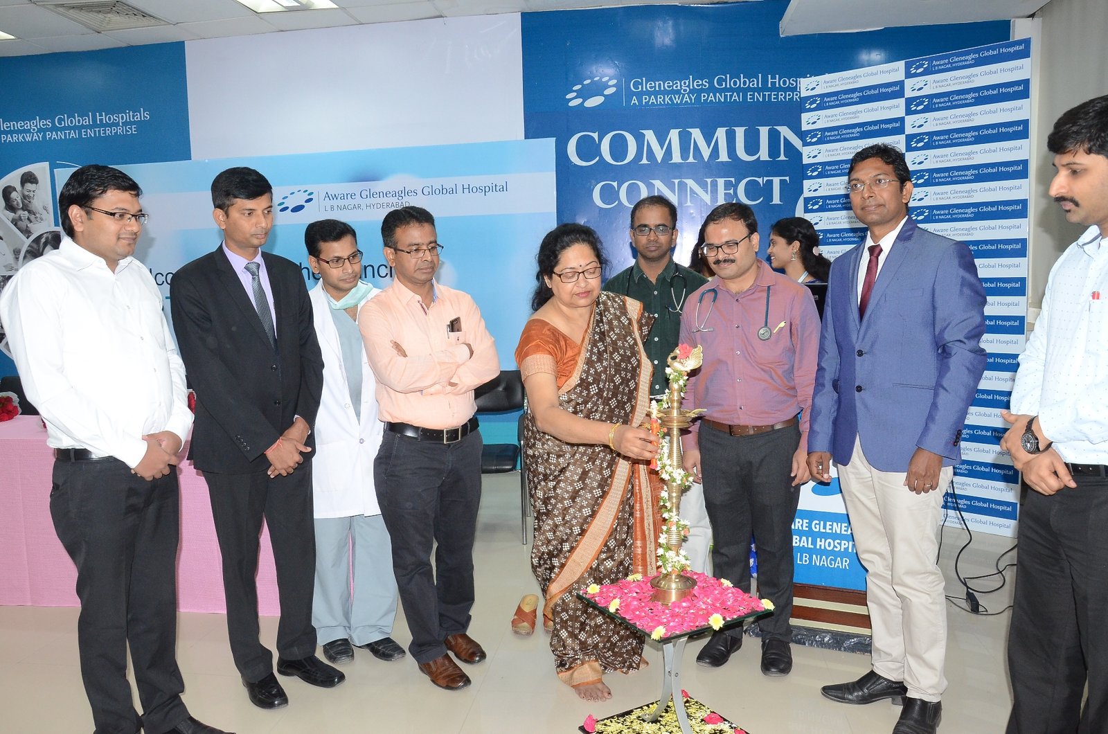 Lighting the lamp by Chief Guest Dr. Sasmita Dash,General Manager, CMO NTPC
