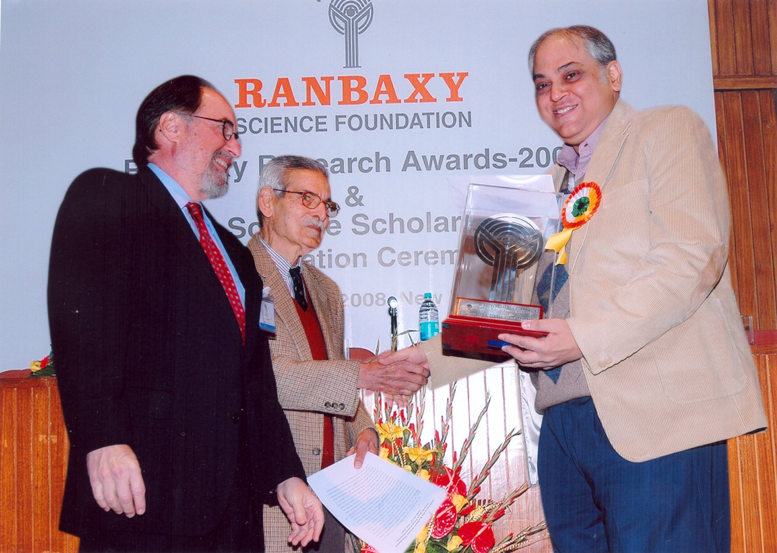 (File Photo) Ranbaxy Science Foundation has been honoring the India's top talent in science each year. This year awards were given to five scientists and five science scholars.