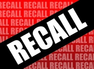 The company is notifying its distributors and customers by letter and is arranging for return of all recalled products