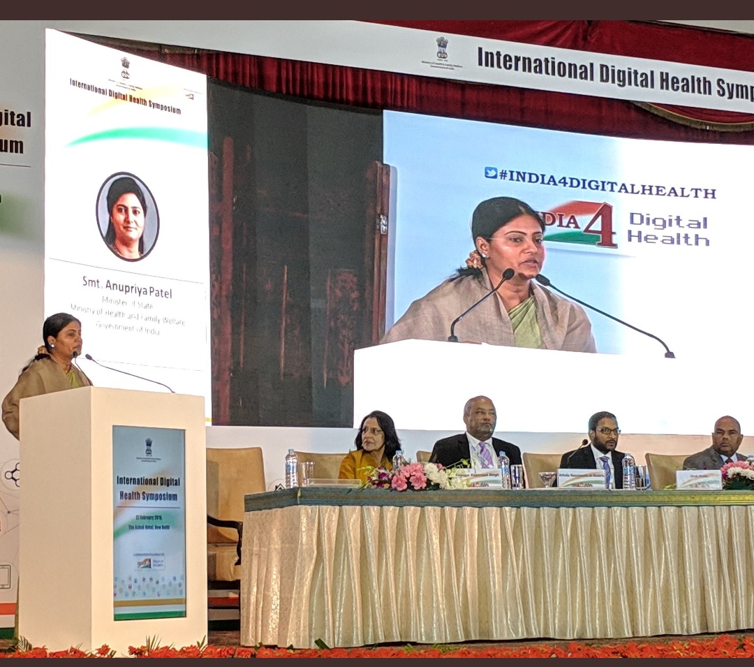 Anupriya Patel inaugurates the ‘International Digital Health Symposium’