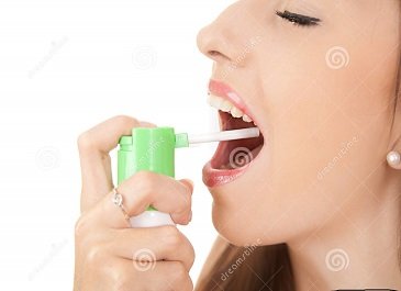Throatsil comes in a unique spray format which helps reach back of the throat. (Pic courtesy: www.dreamstime.com)