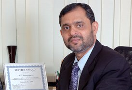 Mr KV Venugopalan, president, Indian Analytical  Instruments Association