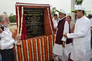 Mr Radha Mohan Singh, union minister of agriculture, government of India inaugurated eco-friendly waste water treatment facility at Water Technology Centre (WTC) of Indian Agricultural Research Institute (IARI), New Delhi. Dr Sanjeev Kumar Balyan, ministe